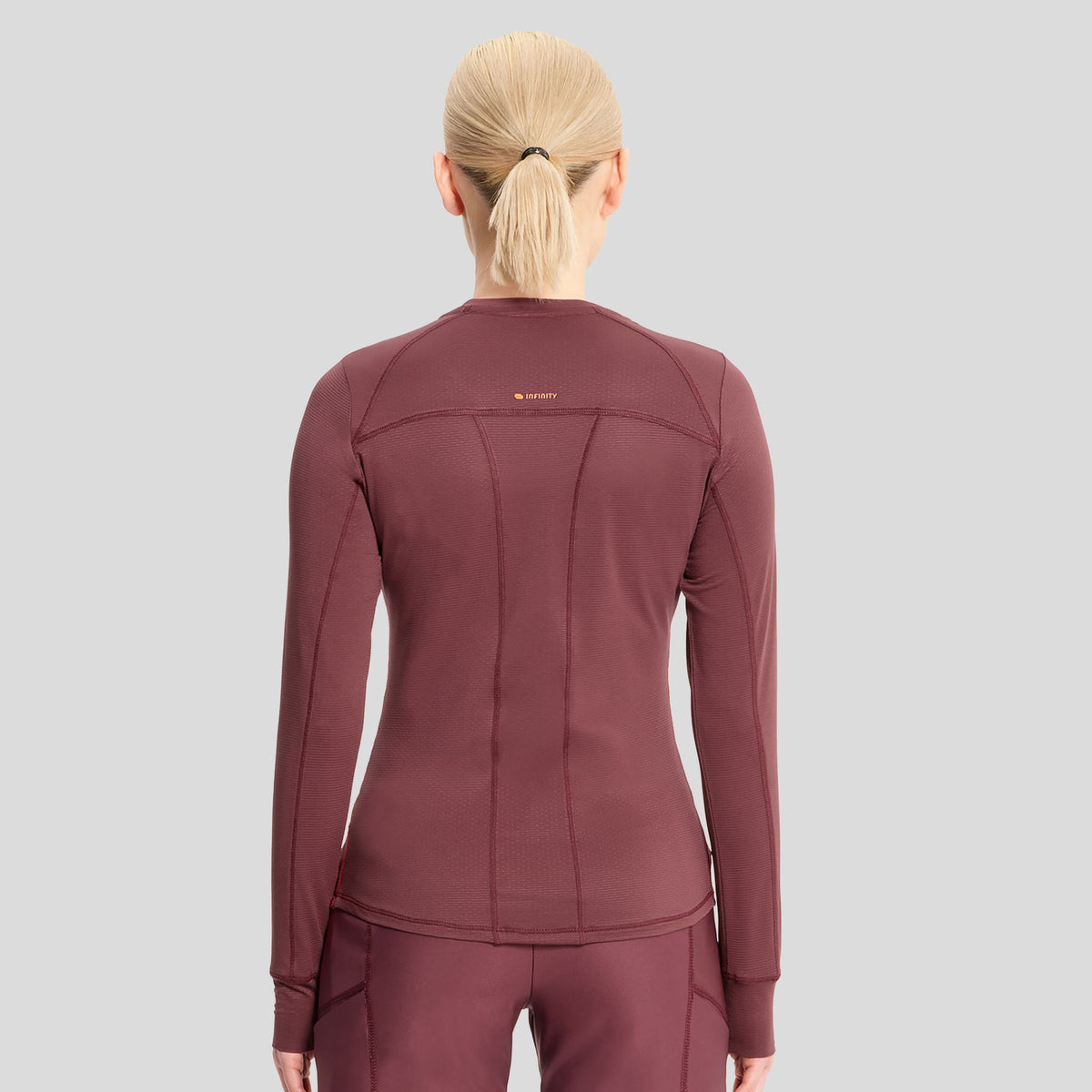 Long Sleeve Performance Underscrub | Plum Velvet