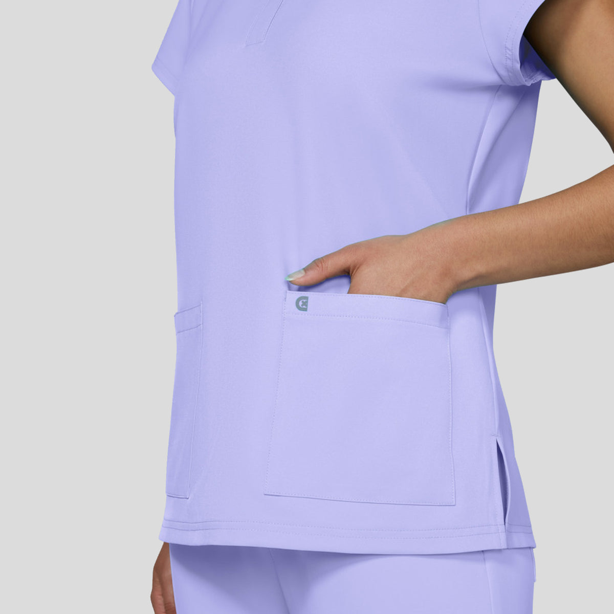 Reese Top | Digital Lavender