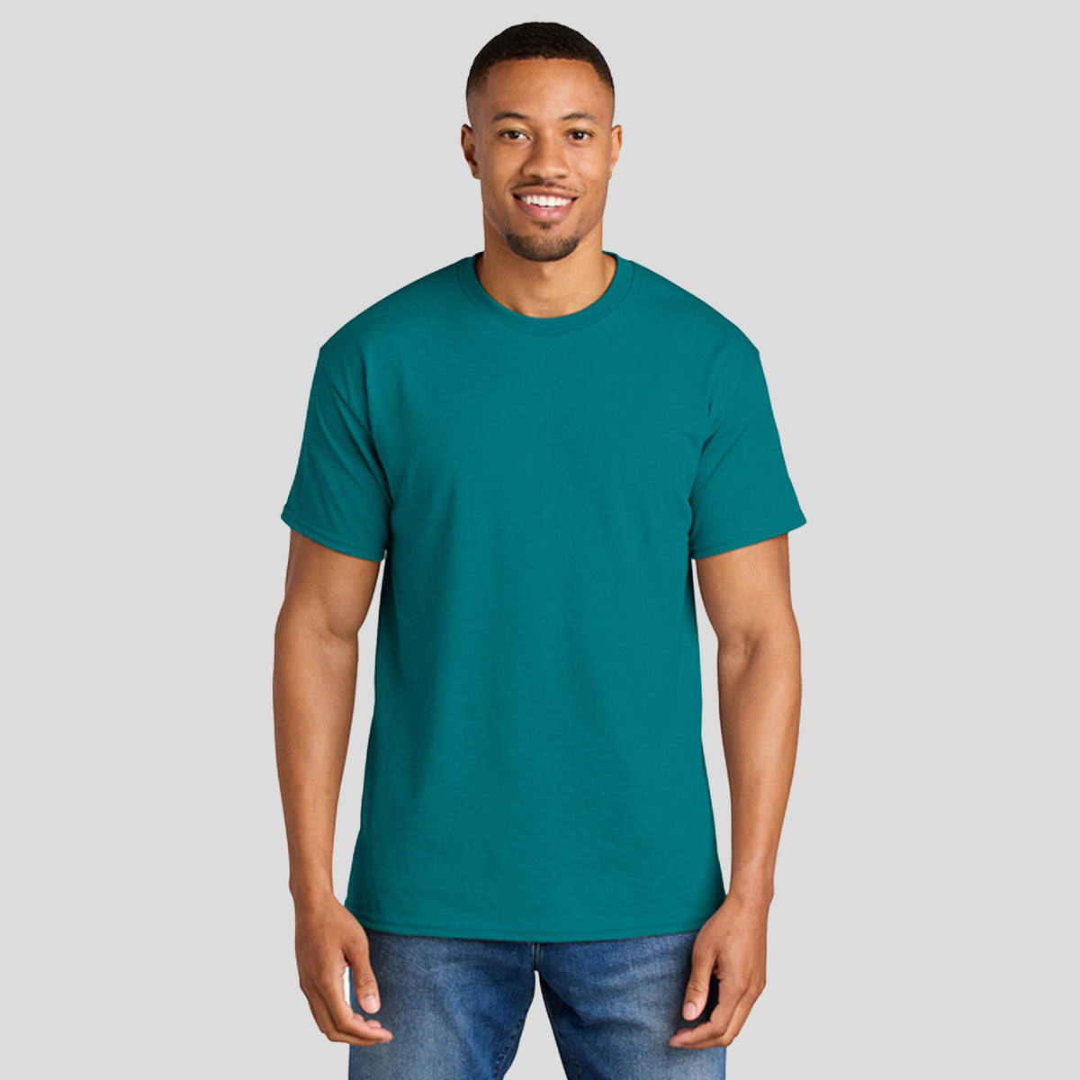 Gildanยฎ DryBlendยฎ 50 Cotton/50 Poly T-Shirt | Jade Dome