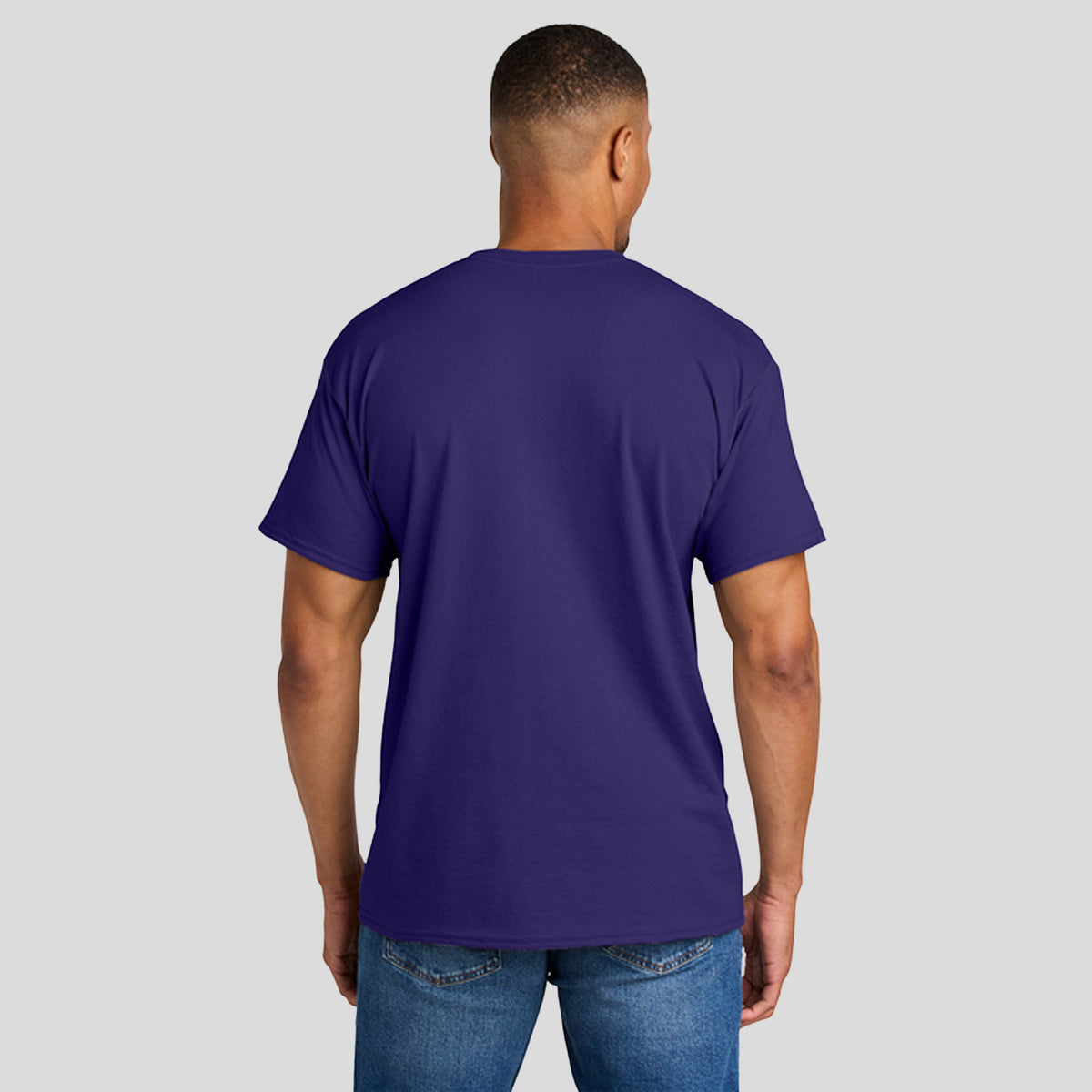 Gildanยฎ DryBlendยฎ 50 Cotton/50 Poly T-Shirt | Purple