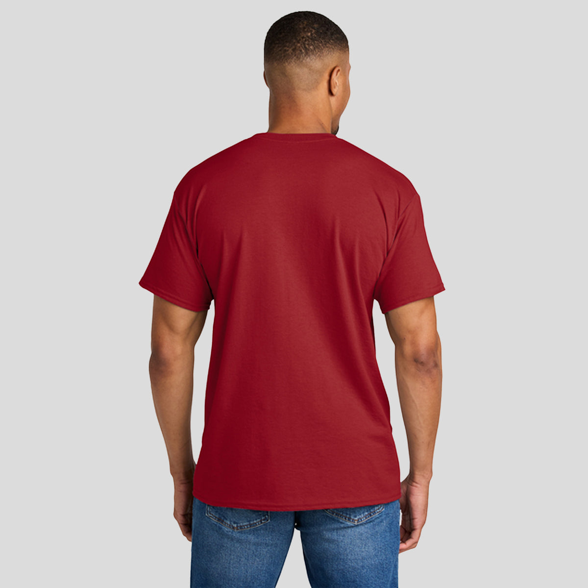 Gildanยฎ DryBlendยฎ 50 Cotton/50 Poly T-Shirt | Scarlet Red