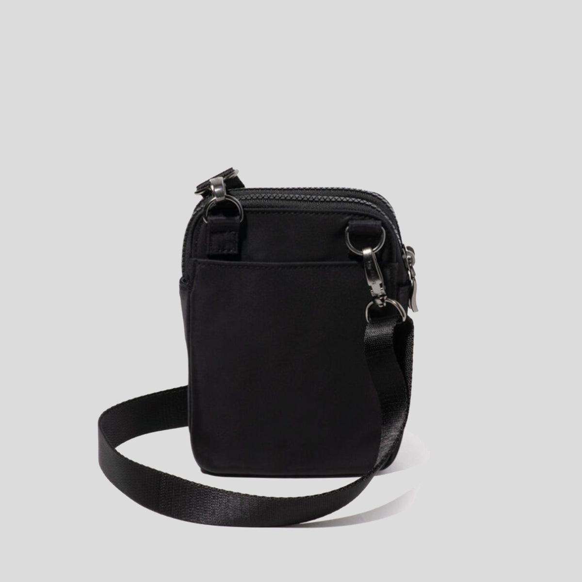 Modern Take Two RFID Crossbody | Black Twill