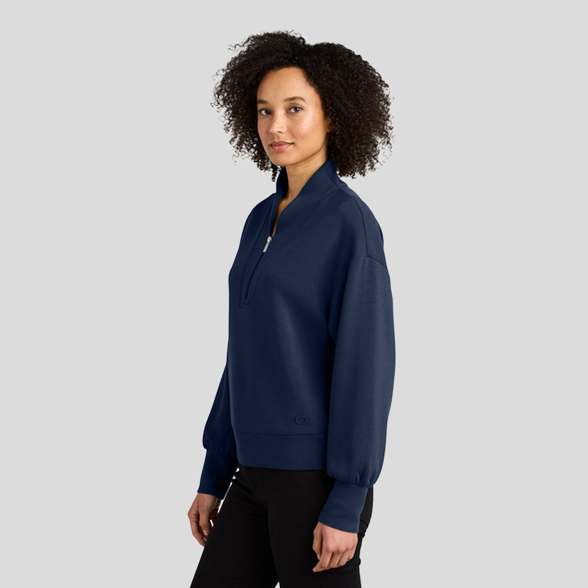 Women’s Transcend 1/4-Zip | River Blue Navy