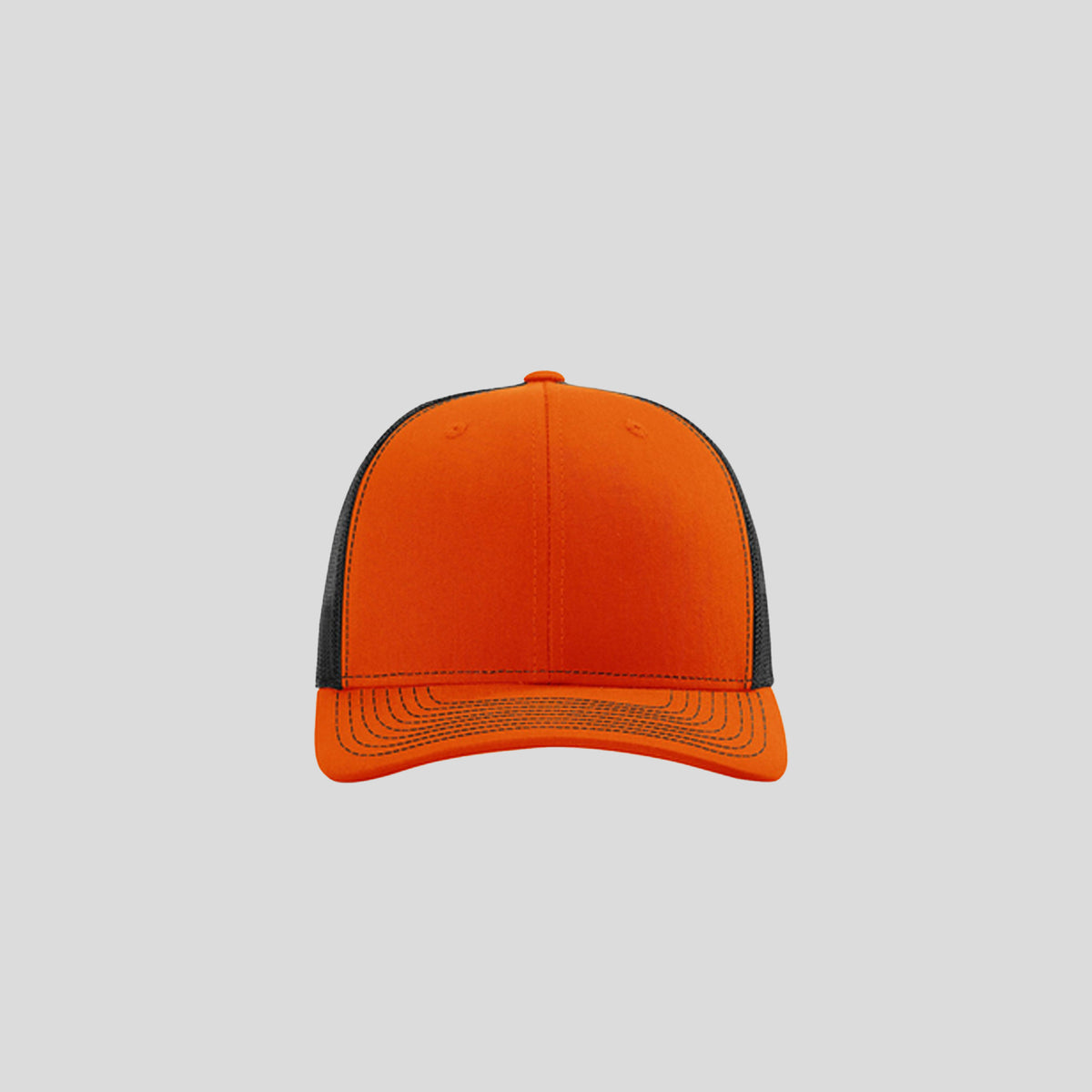 Richardson Trucker Cap | Orange/Black