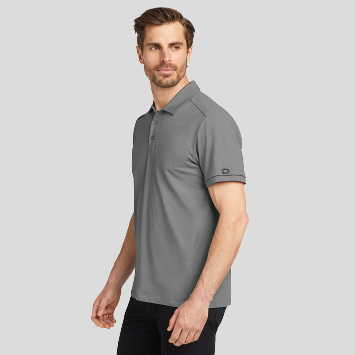 Code Stretch Polo | Tarmac Grey Heather